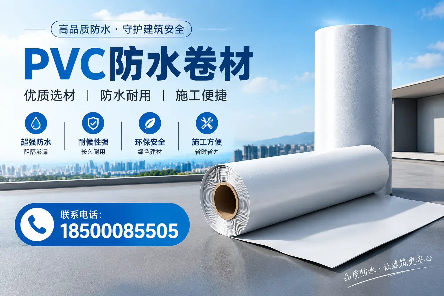 如何评估PVC防水卷材的性价比?河池消费者必读